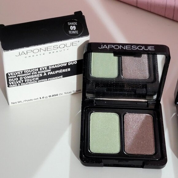 JAPONESQUE Velvet Touch Shadow Duo Complimentary Shades Set of 2 NEW - Picture 8 of 14